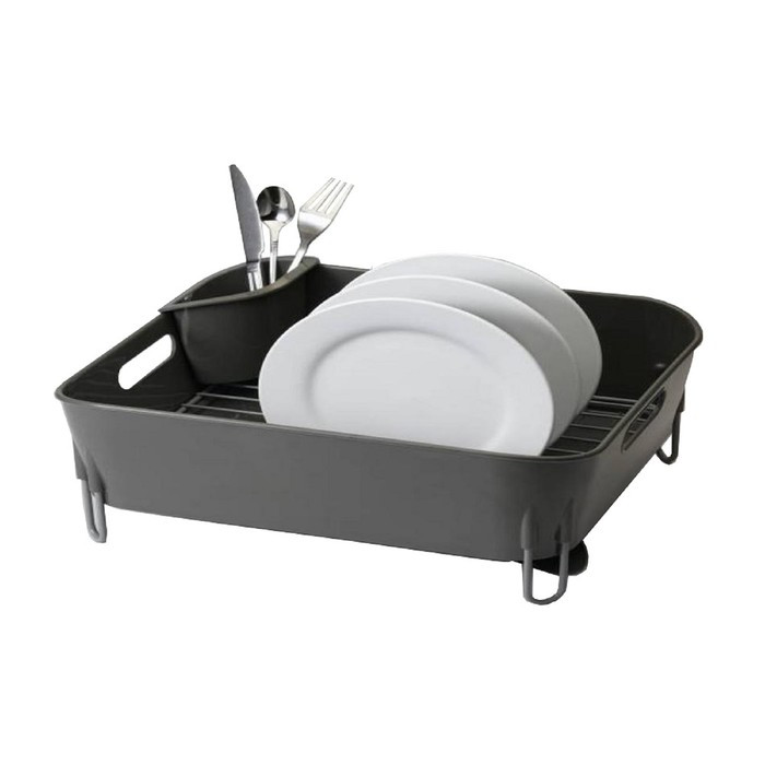 Сушилка для посуды Bianka, нержавеющая сталь, 51 х 33 х 17 см, цвет серый - фото 1 - id-p214394099