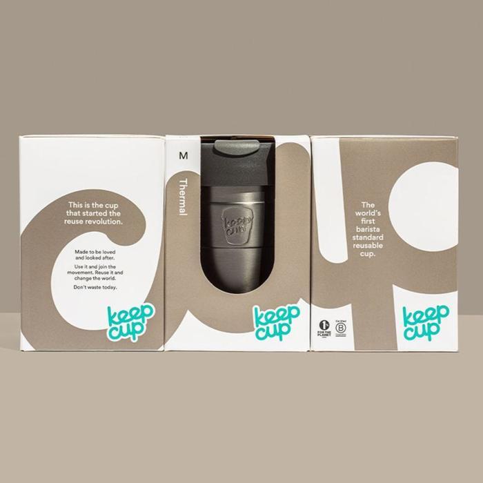 Термокружка Keepcup Thermal m, 340 мл, black - фото 6 - id-p214396482