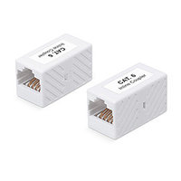 Проходной адаптер RJ45-RJ45 Cabeus CA-8p8c-C6 кат.6