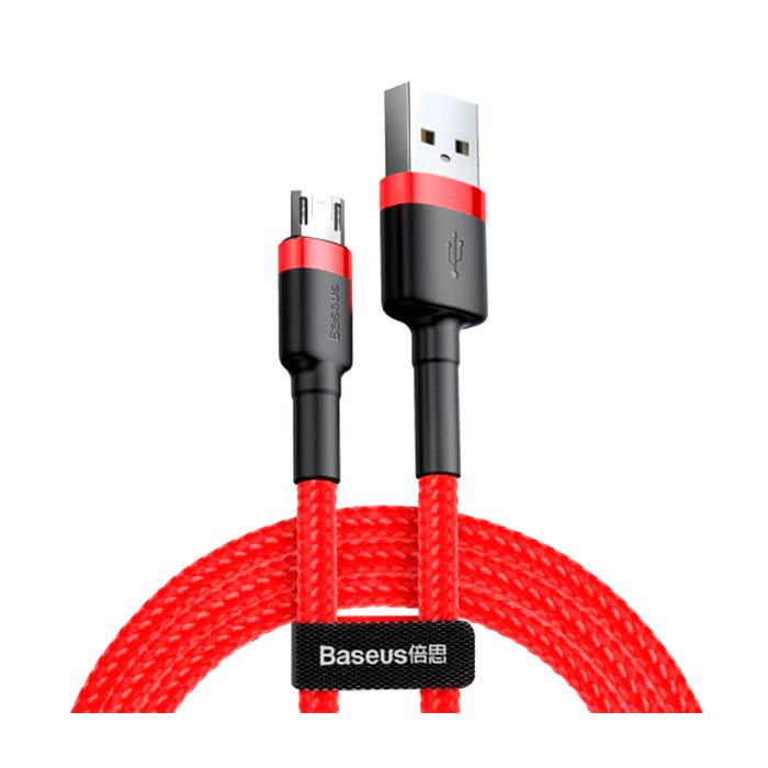 ККабель Baseus Cafule USB to microUSB (100 см) (красный+красный)