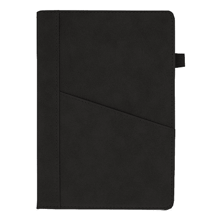 Ежедневник Smart Geneva Nuba А5, черный, недатированный, в твердой обложке с поролоном - фото 1 - id-p214404385
