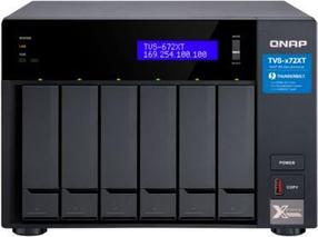 Сетевое хранилище без дисков SMB QNAP TVS-672XT-i5-8G 6-Bay NAS QTS/QuTS hero OS, Intel Core i5 Processor, 8GB