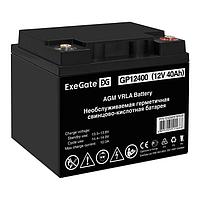 Аккумуляторная батарея ExeGate GP12400 (12V 40Ah, под болт М6) EX282978RUS