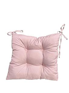 Подушка для сидения Вельвет объемная Розовый