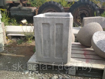 Урна У011 уличная бетонная (с жестяным ведром внутри и без) - фото 1 - id-p64633284