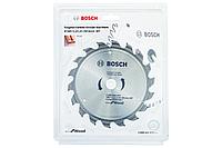 Диск пильный 160х20 мм 18 зуб. по дереву ECO WOOD BOSCH ( твердоспл. зуб) BOSCH 2608644372