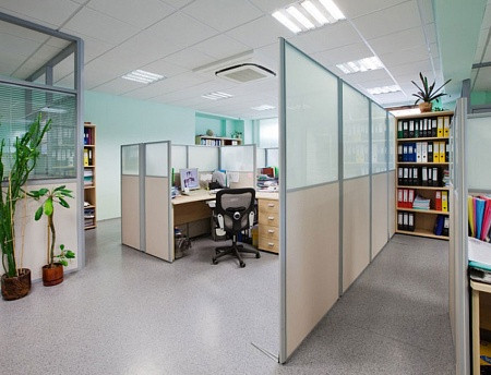 Перегородки для зонирования офиса купить в Минске с доставкой по Беларуси