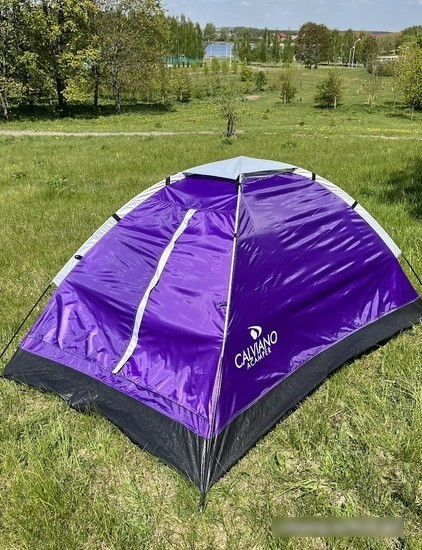 Треккинговая палатка Calviano Acamper Domepack 4 (фиолетовый) - фото 3 - id-p214446823