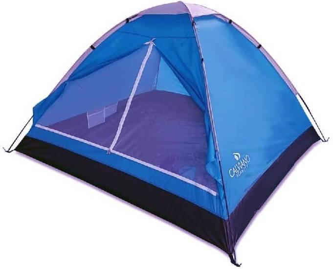 Треккинговая палатка Calviano Acamper Domepack 4 (синий) - фото 1 - id-p214446825