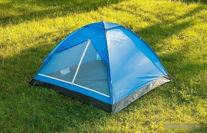 Треккинговая палатка Calviano Acamper Domepack 4 (синий) - фото 3 - id-p214446825