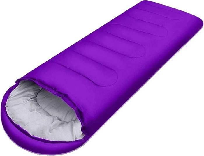 Спальный мешок Calviano Acamper Bergen 300г/м2 (фиолетовый) - фото 1 - id-p214446826