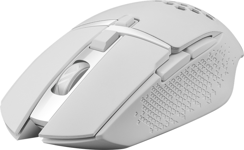 Беспроводная игровая мышь - Defender Glory GM-514, 7 кнопок, подсветка, аккумулятор 400mAh, 3200dpi, белая - фото 7 - id-p214448128