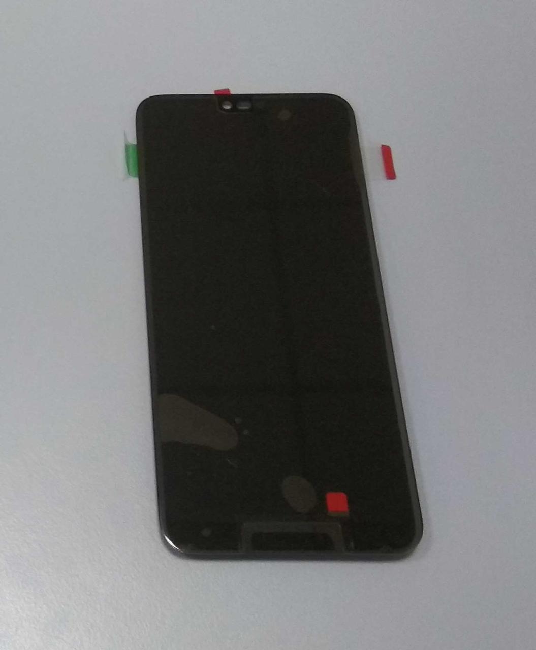 Дисплейный модуль Huawei Honor 10 w/home button Черный - фото 1 - id-p214446142