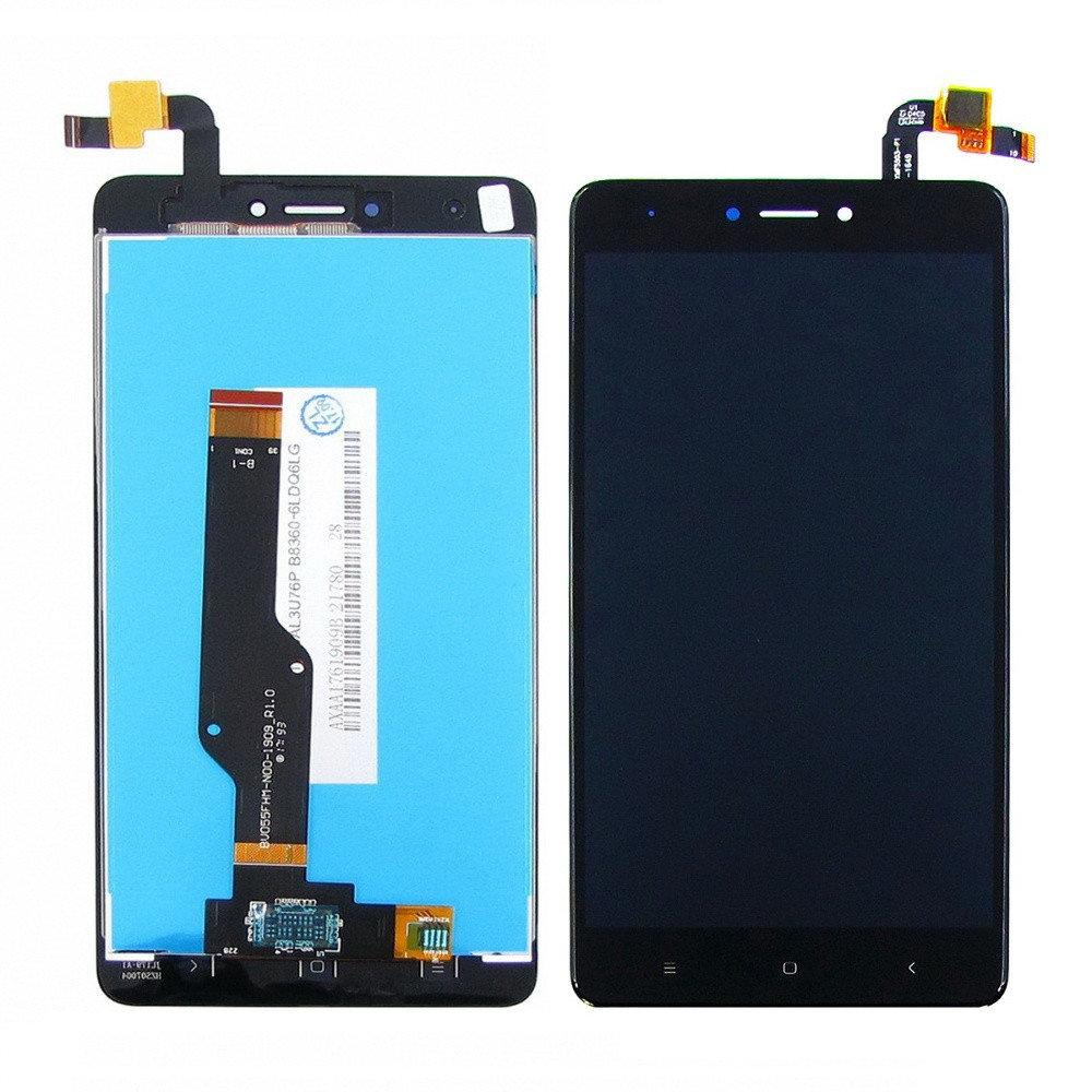 Дисплейный модуль Xiaomi Redmi Note 4X Черный - фото 1 - id-p214449004