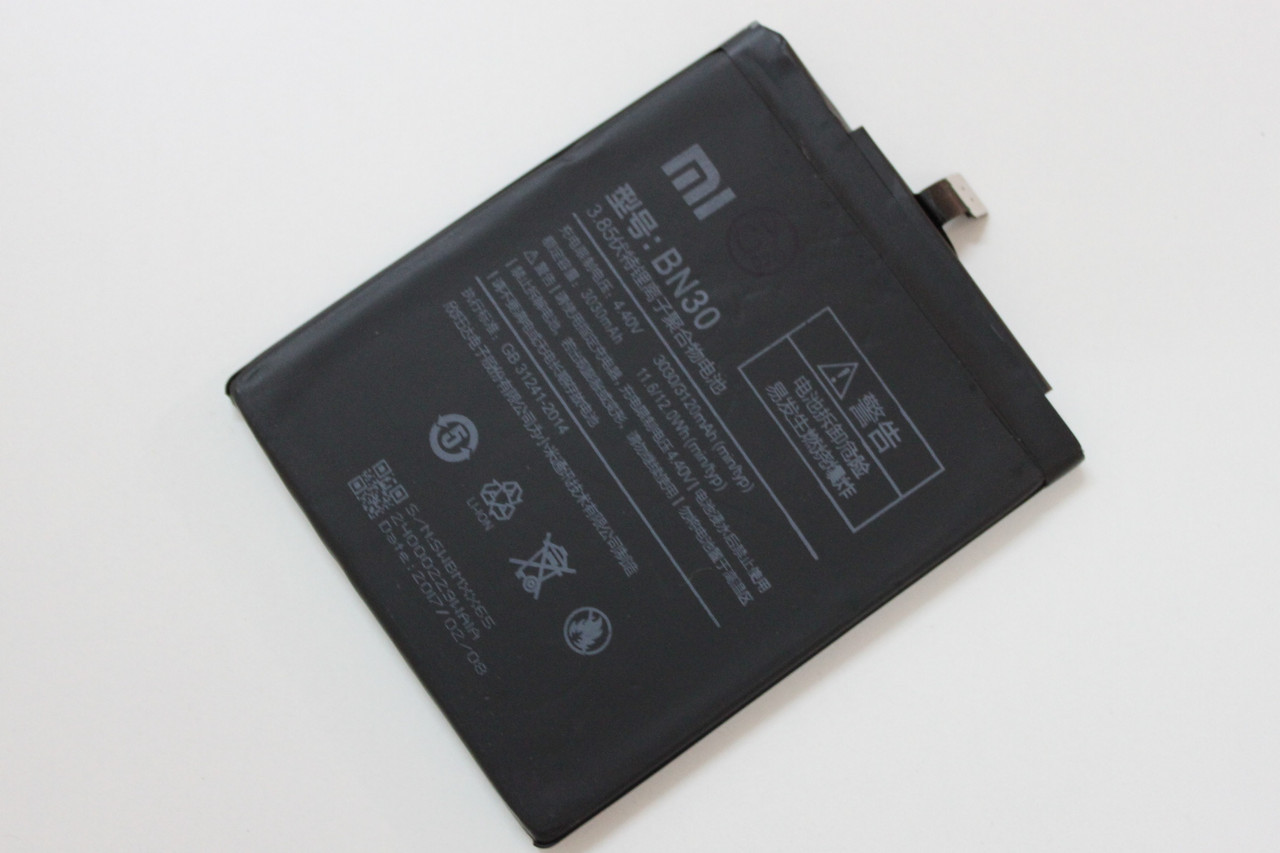 Аккумулятор BN30 Xiaomi Redmi 4A - фото 1 - id-p128653602