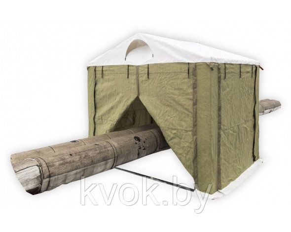 Палатка сварщика МИТЕК 2.5х2.5 м (ПВХ+брезент) - фото 3 - id-p98591188