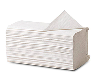 Бумажные полотенца ZZ- сложения "Стандарт" белые