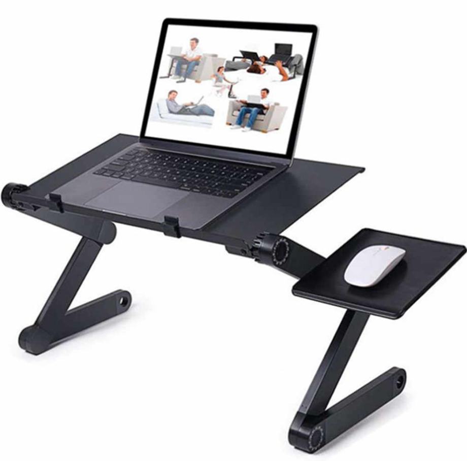 Столик трансформер для ноутбука с вентилятором Multifunctional Laptop Table T8 - фото 1 - id-p109079410