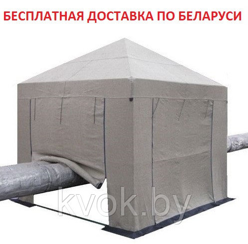 Палатка сварщика МИТЕК 2.5х2.5 м (брезент) - фото 1 - id-p98585952