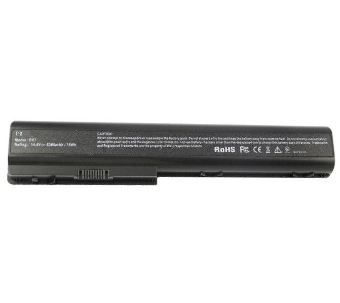 Оригинальная аккумуляторная батарея HSTNN-DB75 для ноутбука HP Pavilion DV7, DV8, HDX18