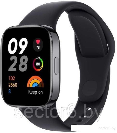Умные часы Xiaomi Redmi Watch 3 Active (черный, международная версия) - фото 2 - id-p214026044