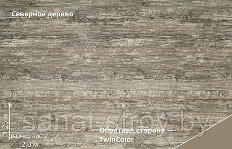 Корабельная Доска 0,265 Grand Line 0,45 Print Elite  Nordic Wood TwinColor, фото 2