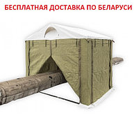 Палатка сварщика МИТЕК 3х3 м (ПВХ+брезент)