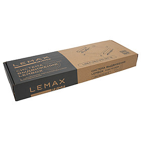 Комплект системы выдвижения Lembox push-to-open, H=84, 450 мм, белый