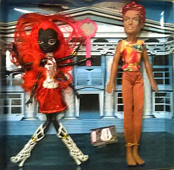 Кукла Вайдона Спайдер Monster High на шарнирах с монстром, Минск