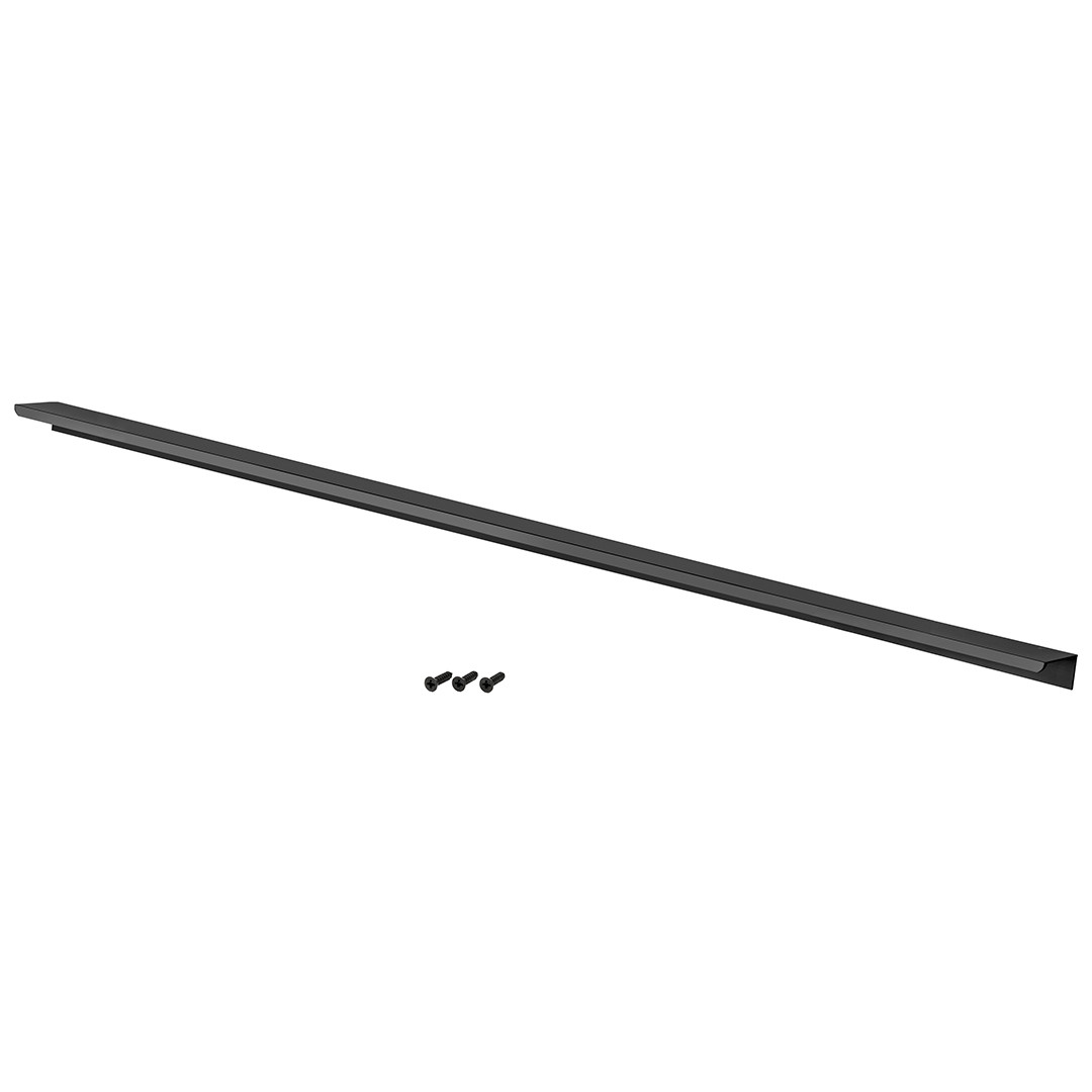 Ручка торцевая RT-005-800 BL, 800 мм, матовый черный - фото 2 - id-p214499727