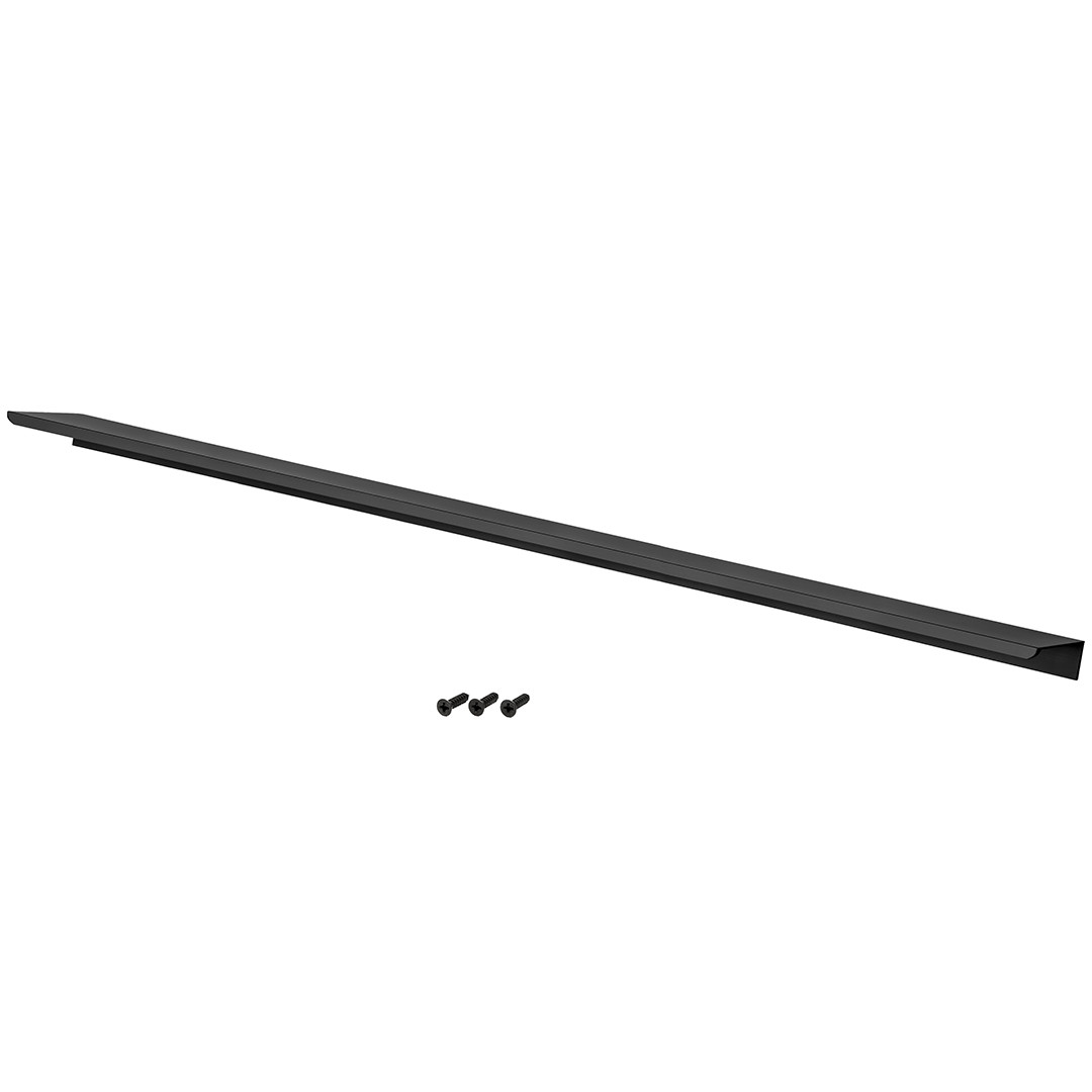 Ручка торцевая RT-005-700 BL, 700 мм, матовый черный - фото 2 - id-p214499739