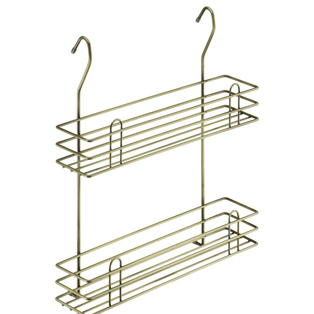 Полка для специй двухъярусная, Тип-II, бронза - фото 1 - id-p214502022