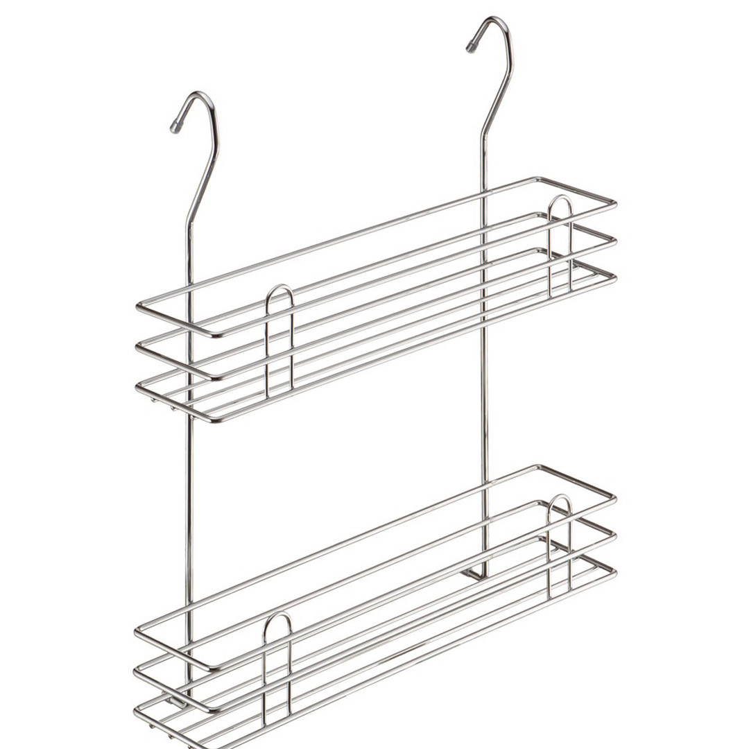 Полка для специй двухъярусная, Тип-II, хром - фото 1 - id-p214502028
