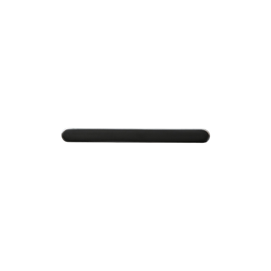 Ручка-скоба, 96 мм, матовый черный/хром - фото 8 - id-p214499917