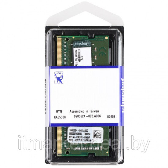 Модуль памяти 4Gb Kingston ValueRAM KVR26S19S6/4 2666MHz PC-21300 19-19-19 1.2V - фото 3 - id-p214496692