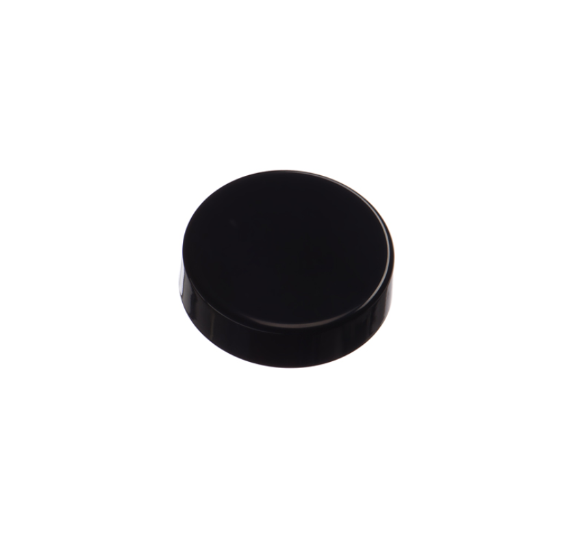 Заглушка пластиковая для петли, круглая, черный - фото 1 - id-p214502528