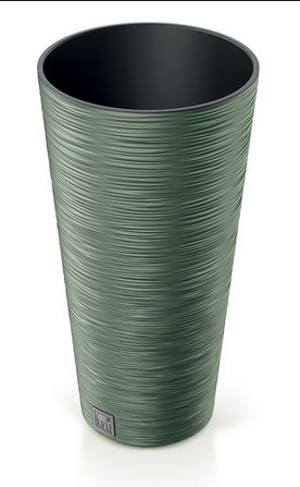 Горшок цветочный Furu Slim 250, зеленый - фото 1 - id-p214494445