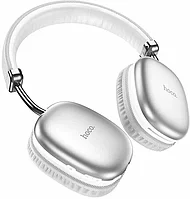 Наушники W35 wireless headphones серебро