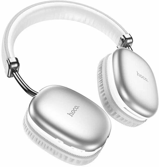 Наушники W35 wireless headphones серебро - фото 1 - id-p214508419