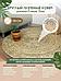 Джутовый коврик ковер круглый прикроватный Индия Циновки из джута в комнату прихожую на пол Индийский сувенир, фото 4