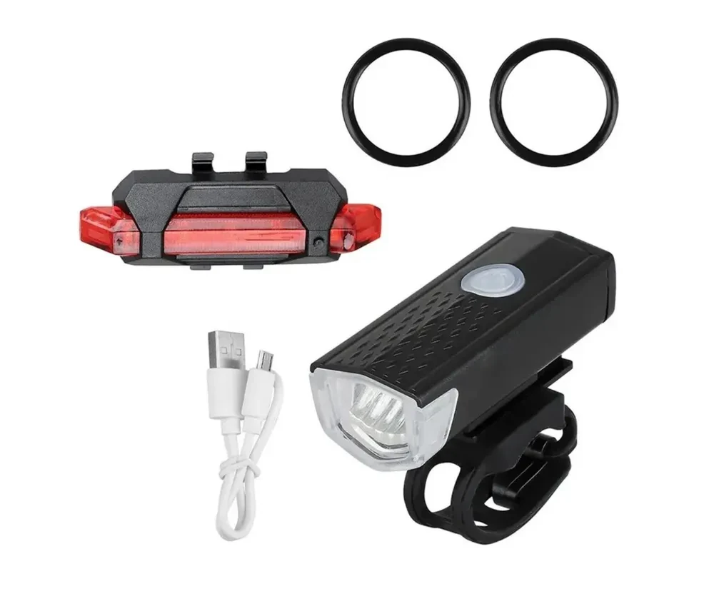 Комплект велосипедных фонарей с аккумулятором - фото 3 - id-p214508851