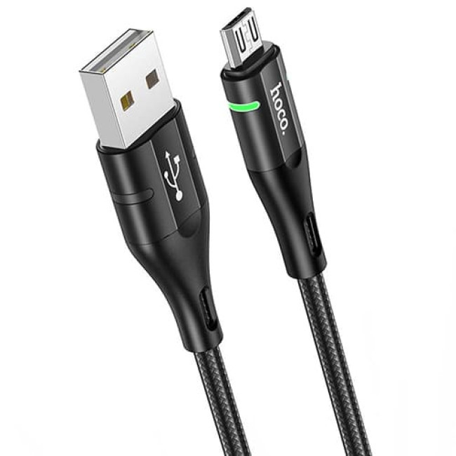 USB кабель Hoco U93 Shadow Type-C, длина 1,2 метра Черный - фото 1 - id-p214509793