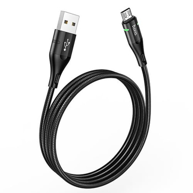 USB кабель Hoco U93 Shadow Type-C, длина 1,2 метра Черный - фото 3 - id-p214509793