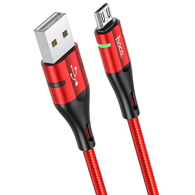 USB кабель Hoco U93 Shadow Type-C, длина 1,2 метра Красный - фото 1 - id-p214509794