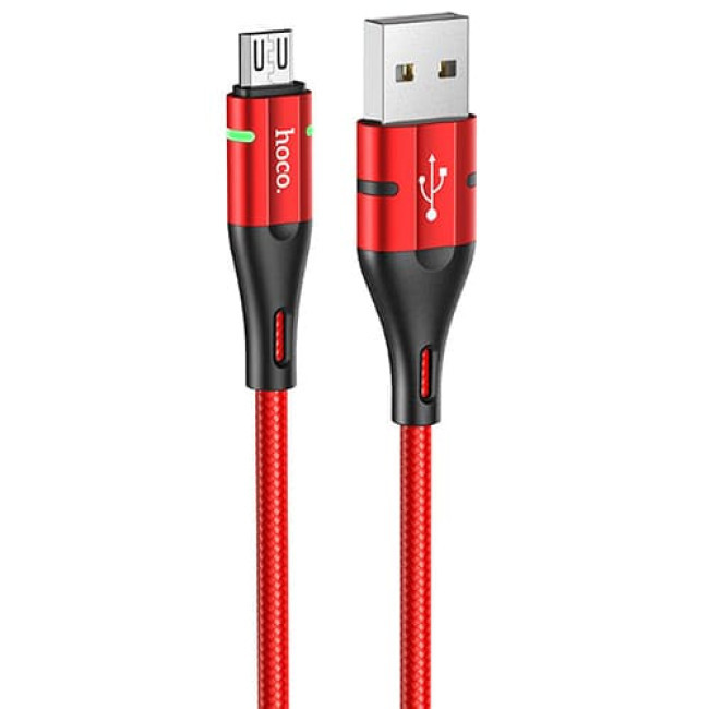 USB кабель Hoco U93 Shadow Type-C, длина 1,2 метра Красный - фото 2 - id-p214509794