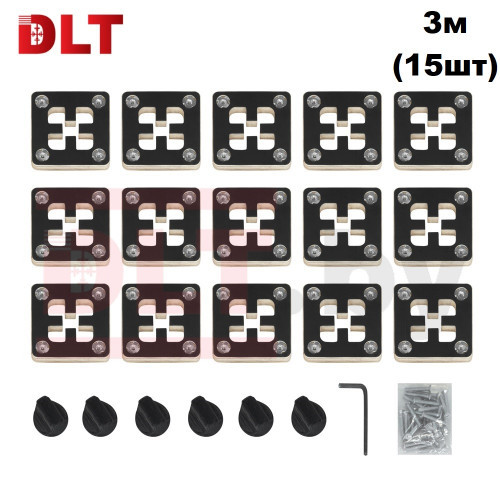 DLT Набор опор столешниц для подстолья DLT Сороконожка 3м (15шт) - фото 1 - id-p213594425