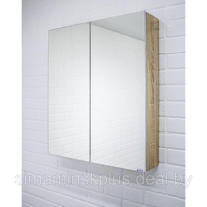 Шкаф-зеркало "Мечта 60" Дуб сонома - фото 1 - id-p214515443