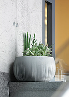 Горшок цветочный DKB180, серый бетон
