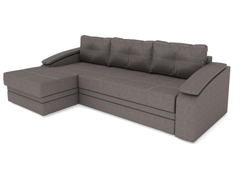 Диван угловой Турин (левый) - Велюр латте (М-Стиль)