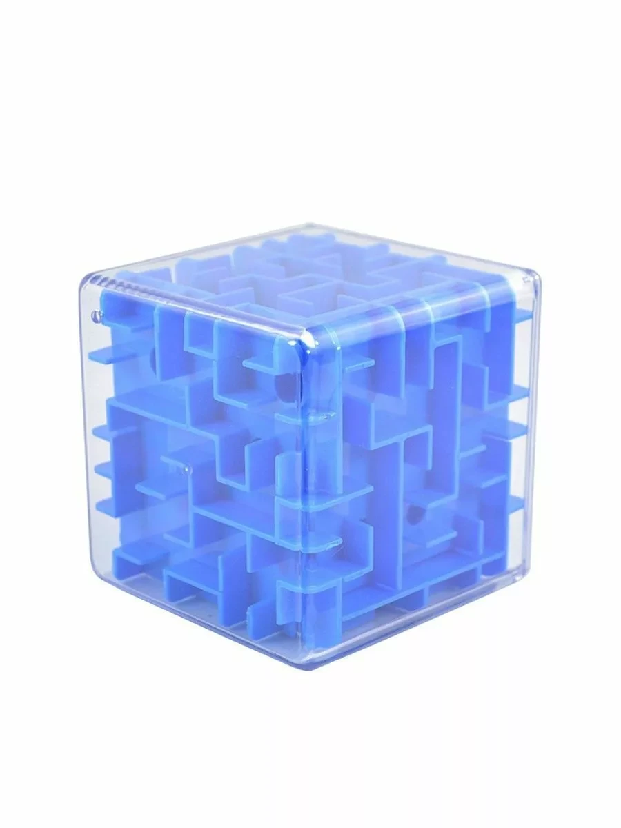 Лабиринт BOFOS 3D с шариком / игрушечная головоломка кубик - фото 1 - id-p214515622